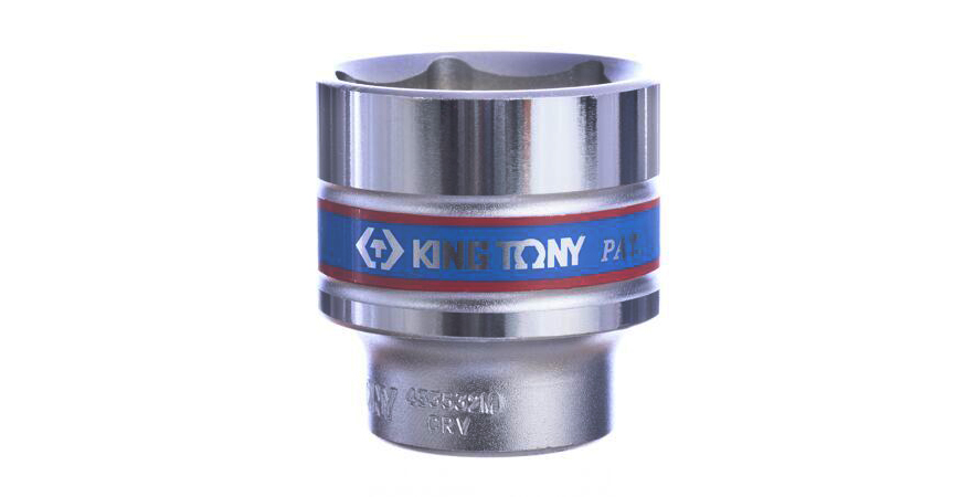 SOQUETE SEXTAVADO KING TONY CURTO 1/2” 21mm