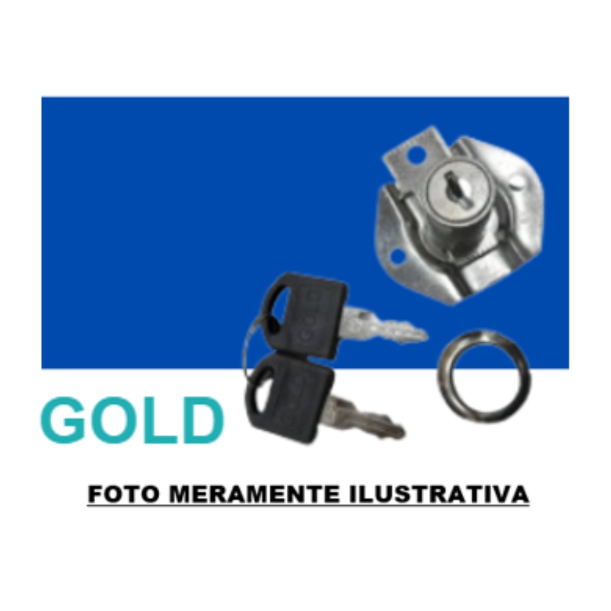 FECHAD GAVETA GOLD 1861/22 CR OVAL