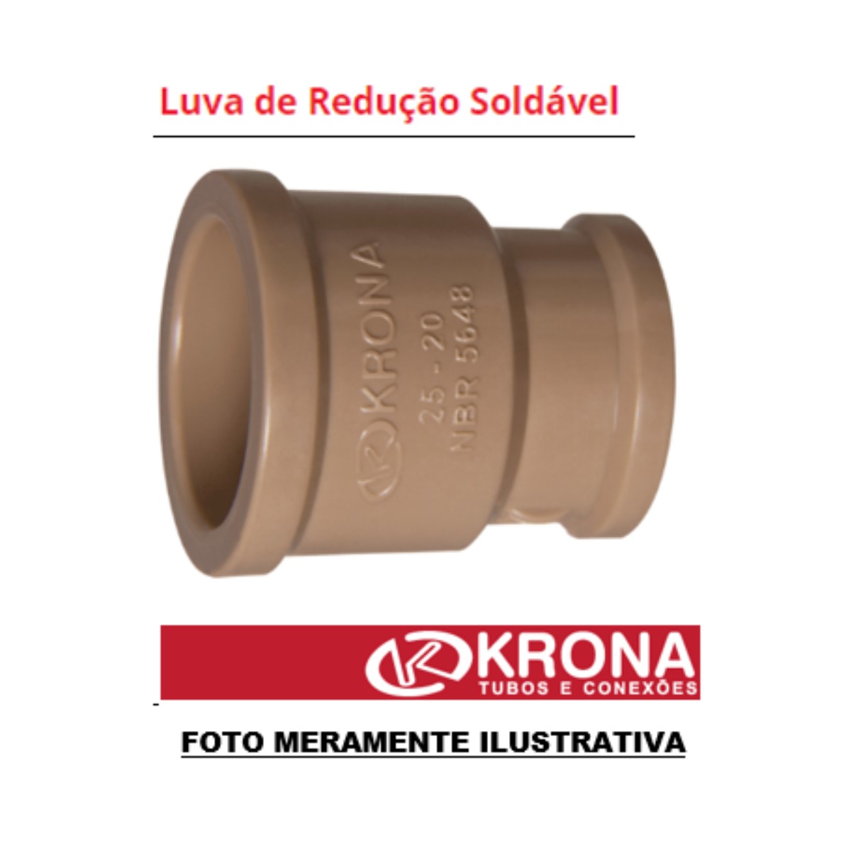 LUVA MARROM KRONA LL RED110mmx75mm