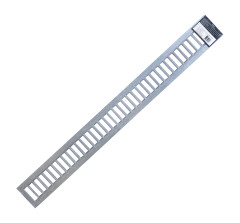 GRELHA ALUMINIO C/P.GRELHA 10x100
