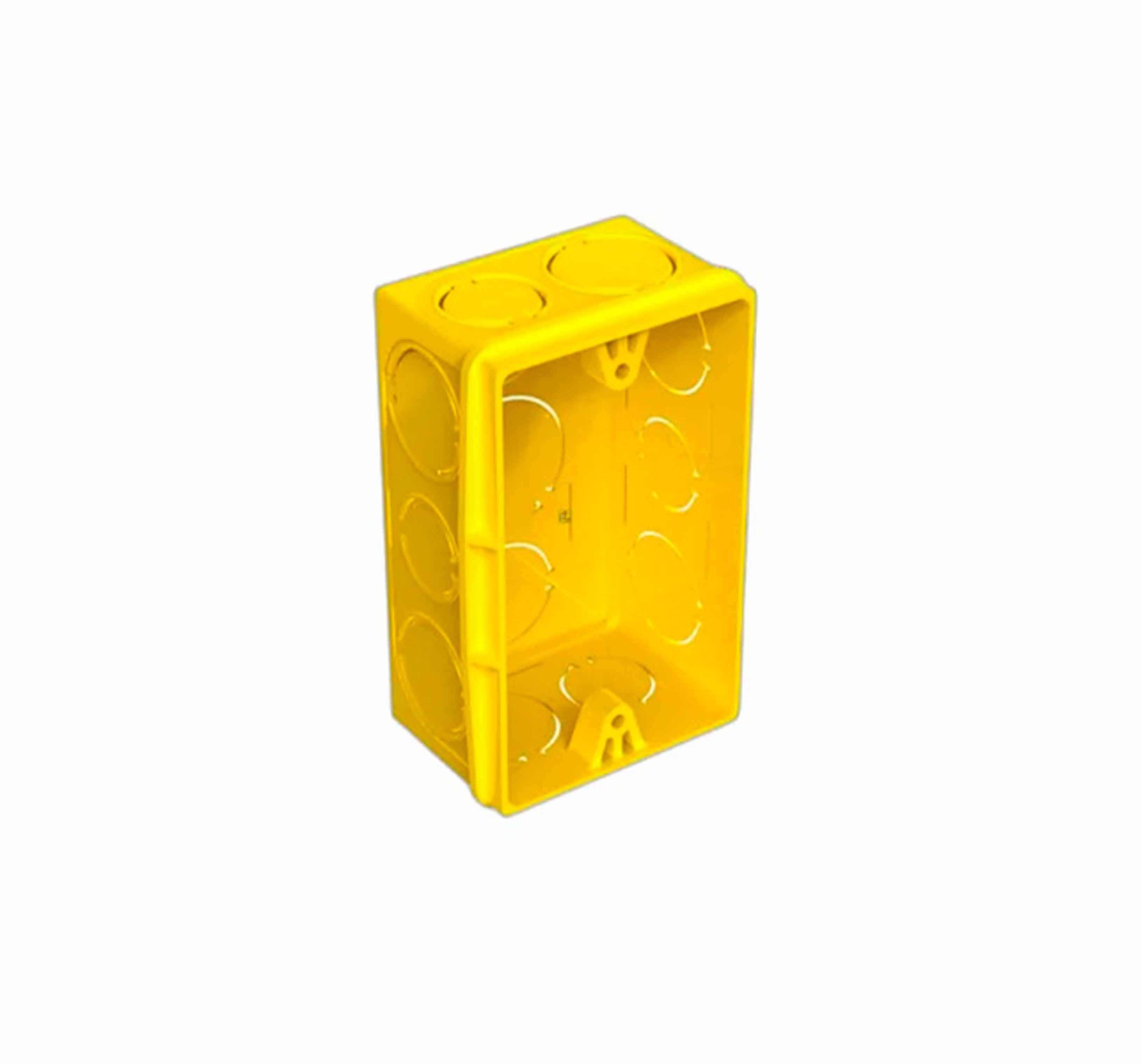 CAIXINHA LUZ AMARELA 4x2 PIAL