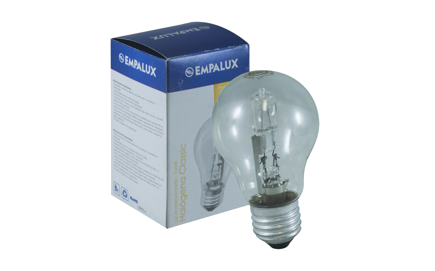 LAMP.INCAND.EMPALUX 100W(70)x127V HAL