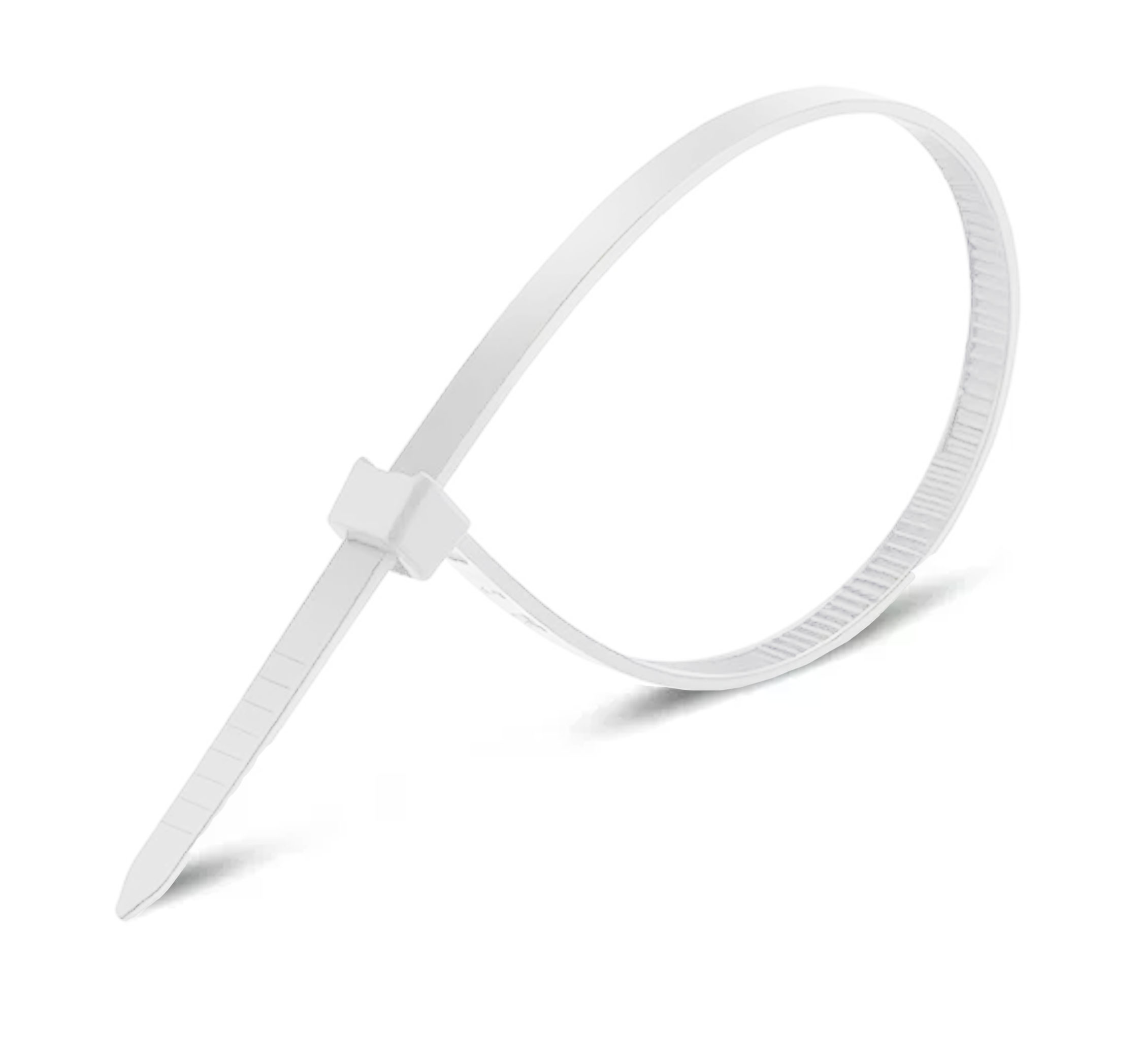 ABRACADEIRA NYLON BRANCA 7.60MMX220MM 100P FRONTEC