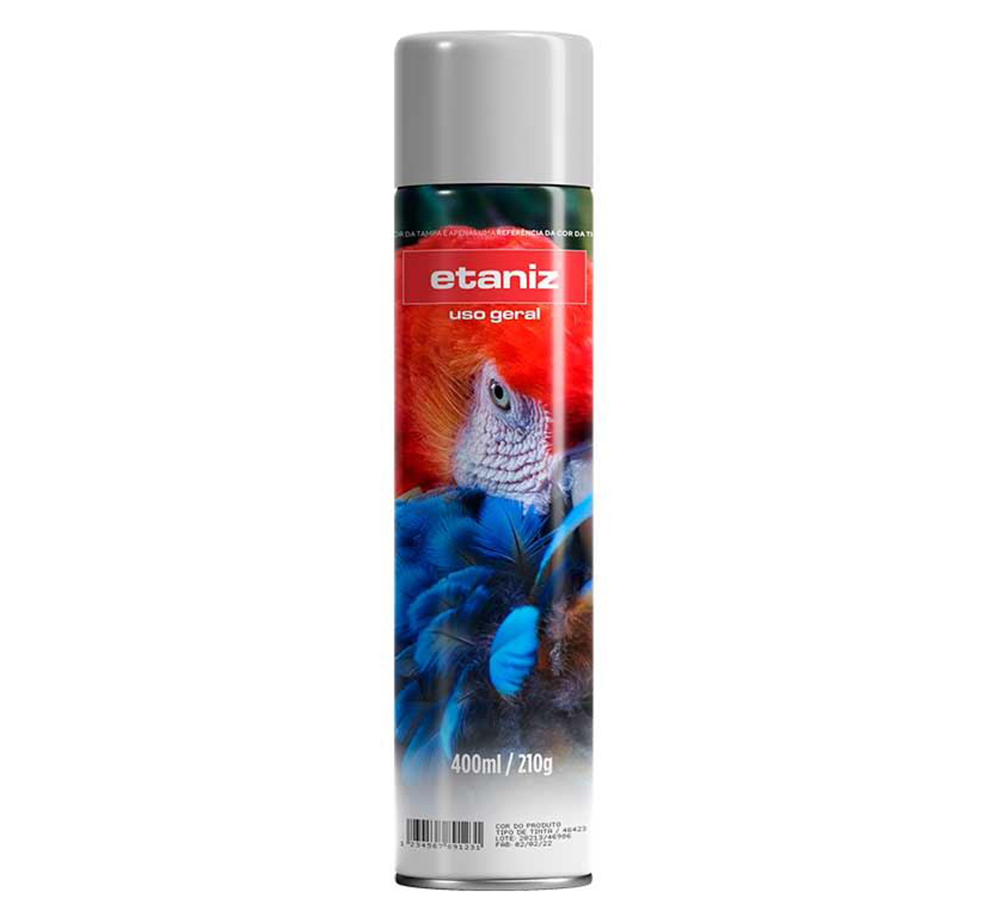SPRAY ETANIZ CINZA CLARO 400ML