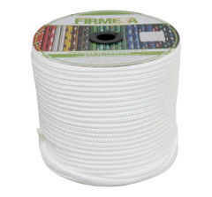 CORDA PP.FIRMEZA TRANCADA BRANCA CARRETEL 05MM 250M