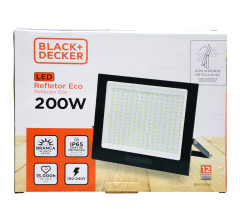 REFLETOR LED BLACK&DECKER 200W 6500K