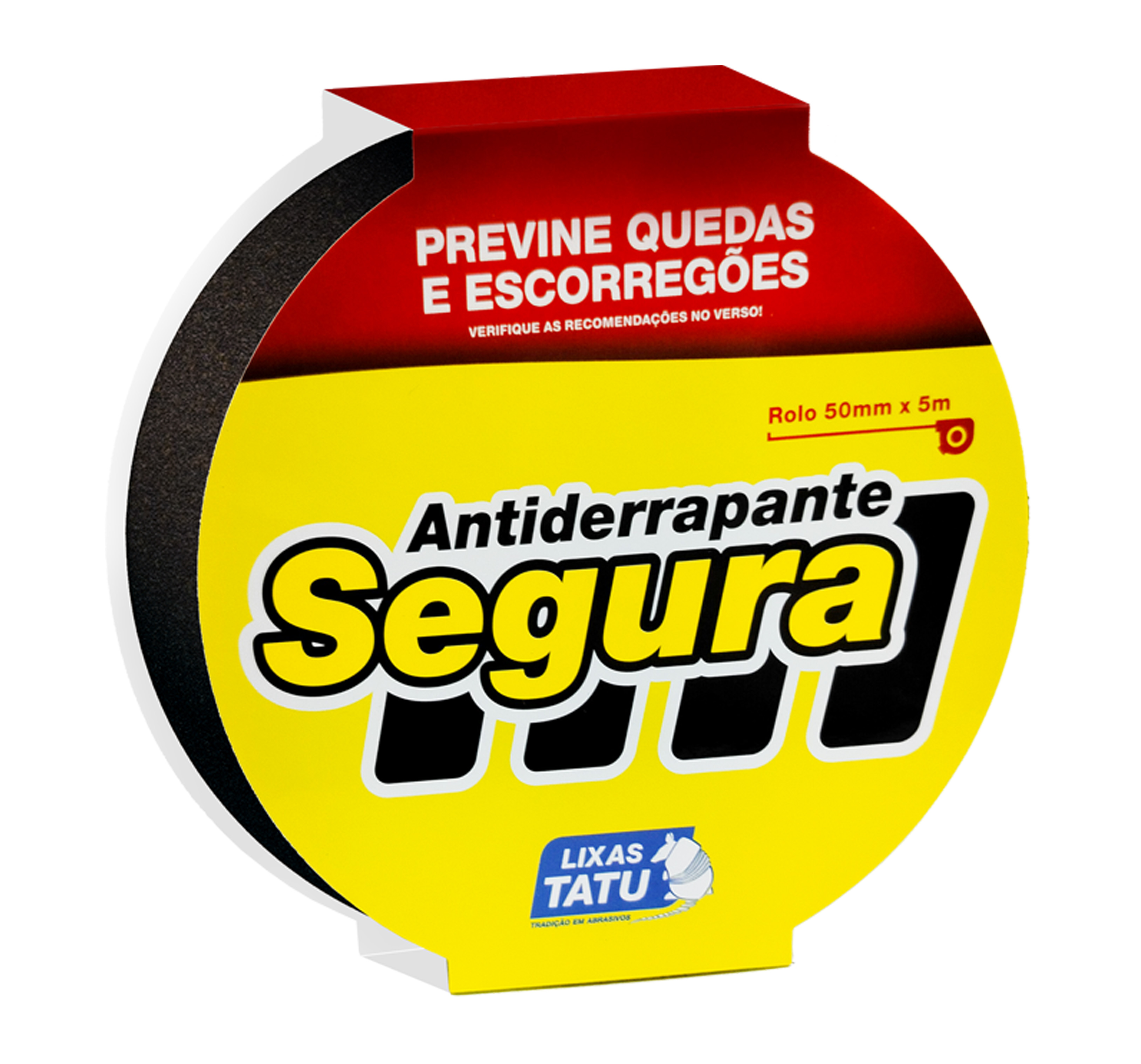 FITA ANTIDERR.TATU 50X 5MT PRETA 2034