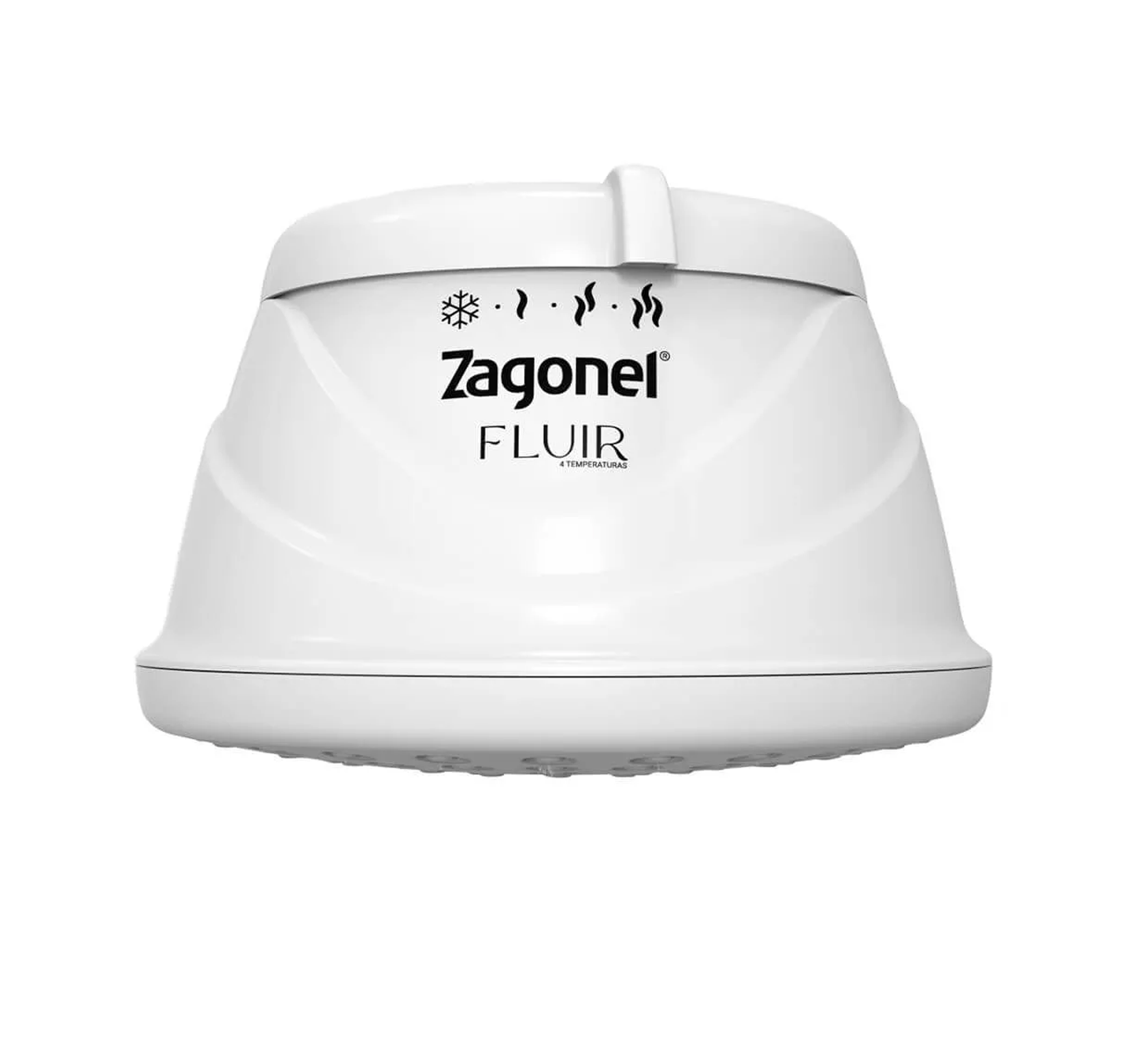 DUCHA CORONA ZAGONEL FLUIR 4TEMPERATURA  220V6800W BRANCO