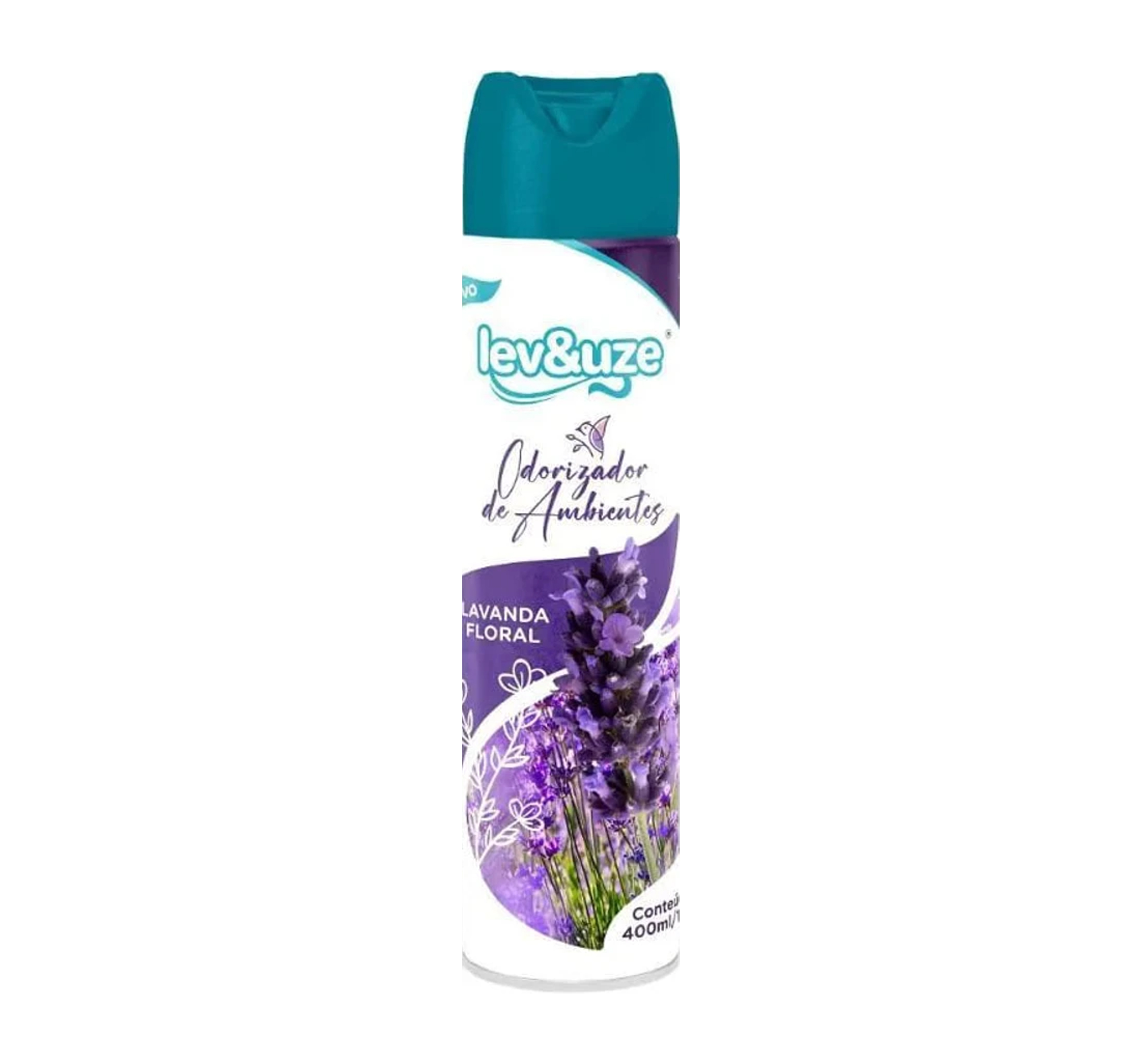 ODORIZADOR SPRAY LEV&UZE LAVANDA FLORAL 400ML