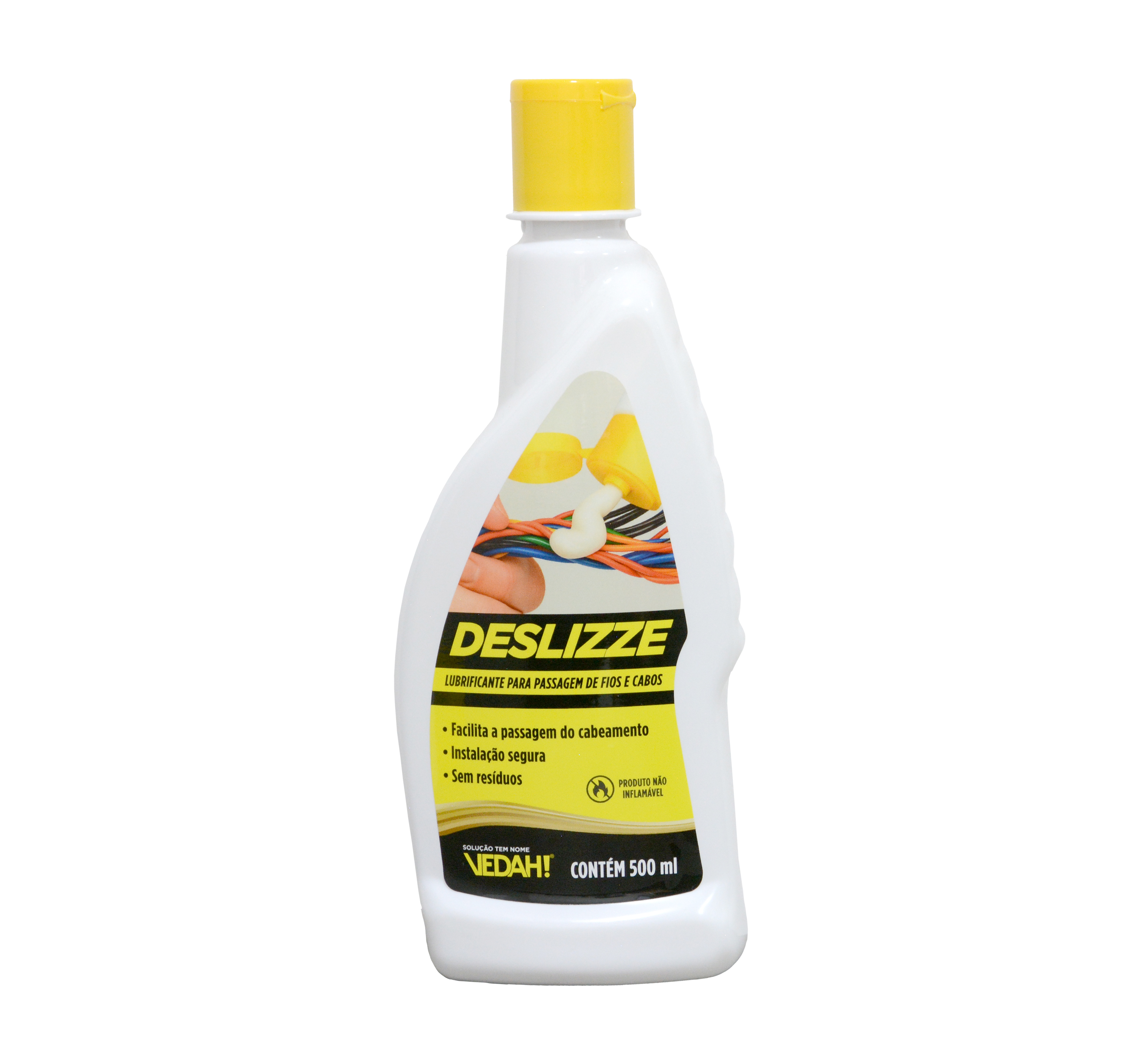 LUBRIFICANTE PARA FIOS E CABOS DESLIZZE 500ML VEDAH