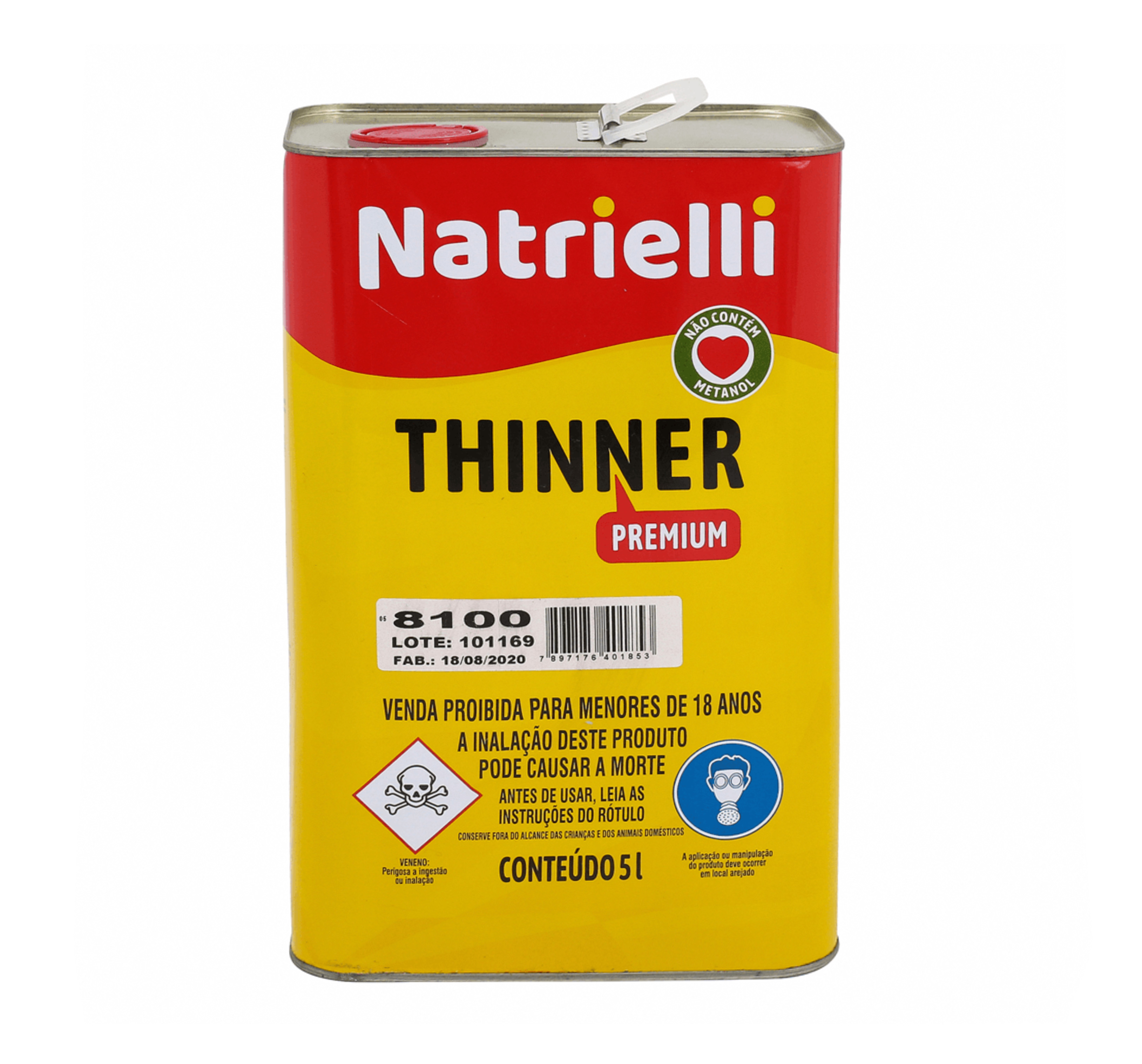 THINNER NATRIELLI 8100 5LTS