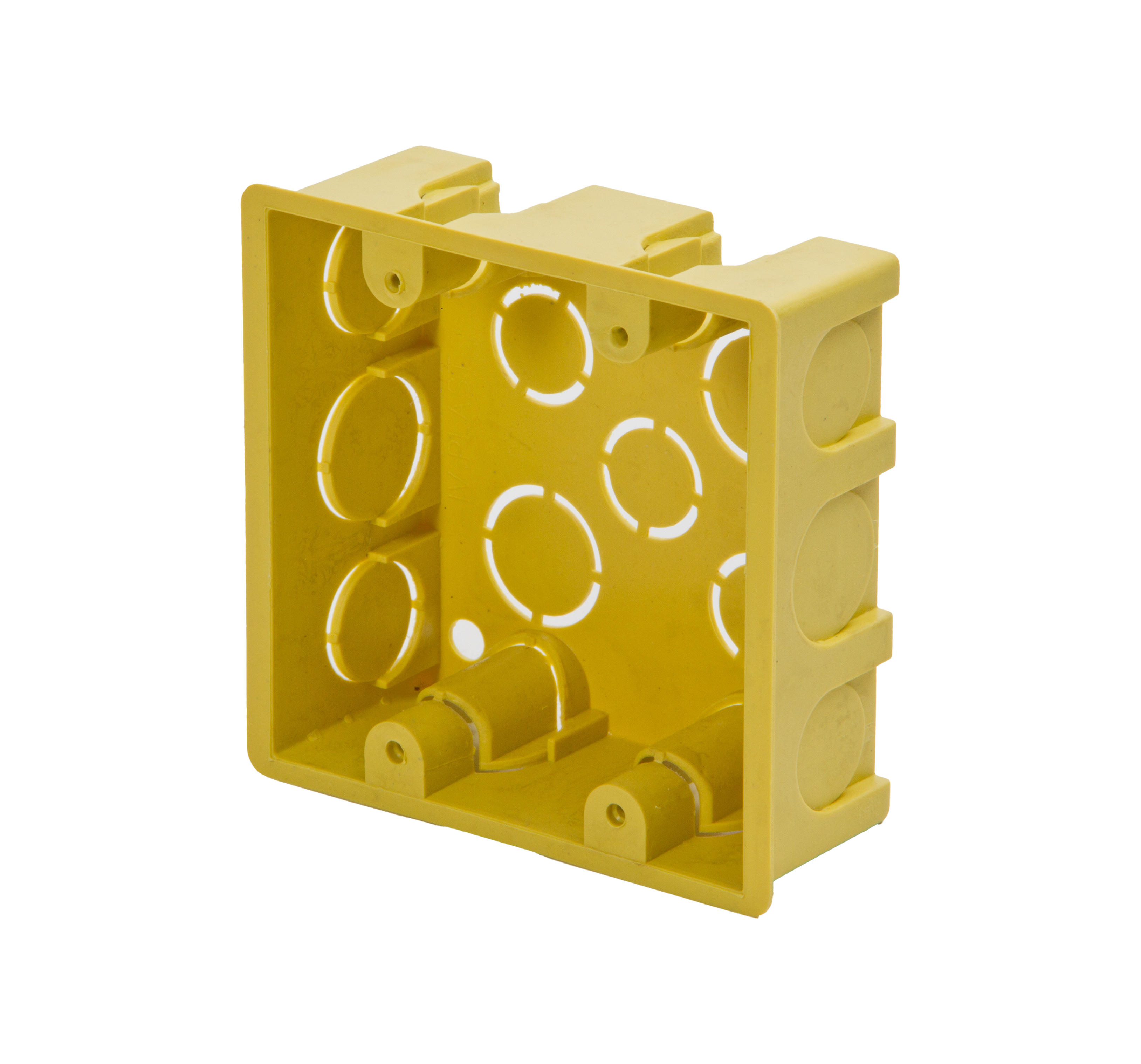 CAIXINHA DRYWALL 4X4 AMARELA PARA GESSO IVPLAST