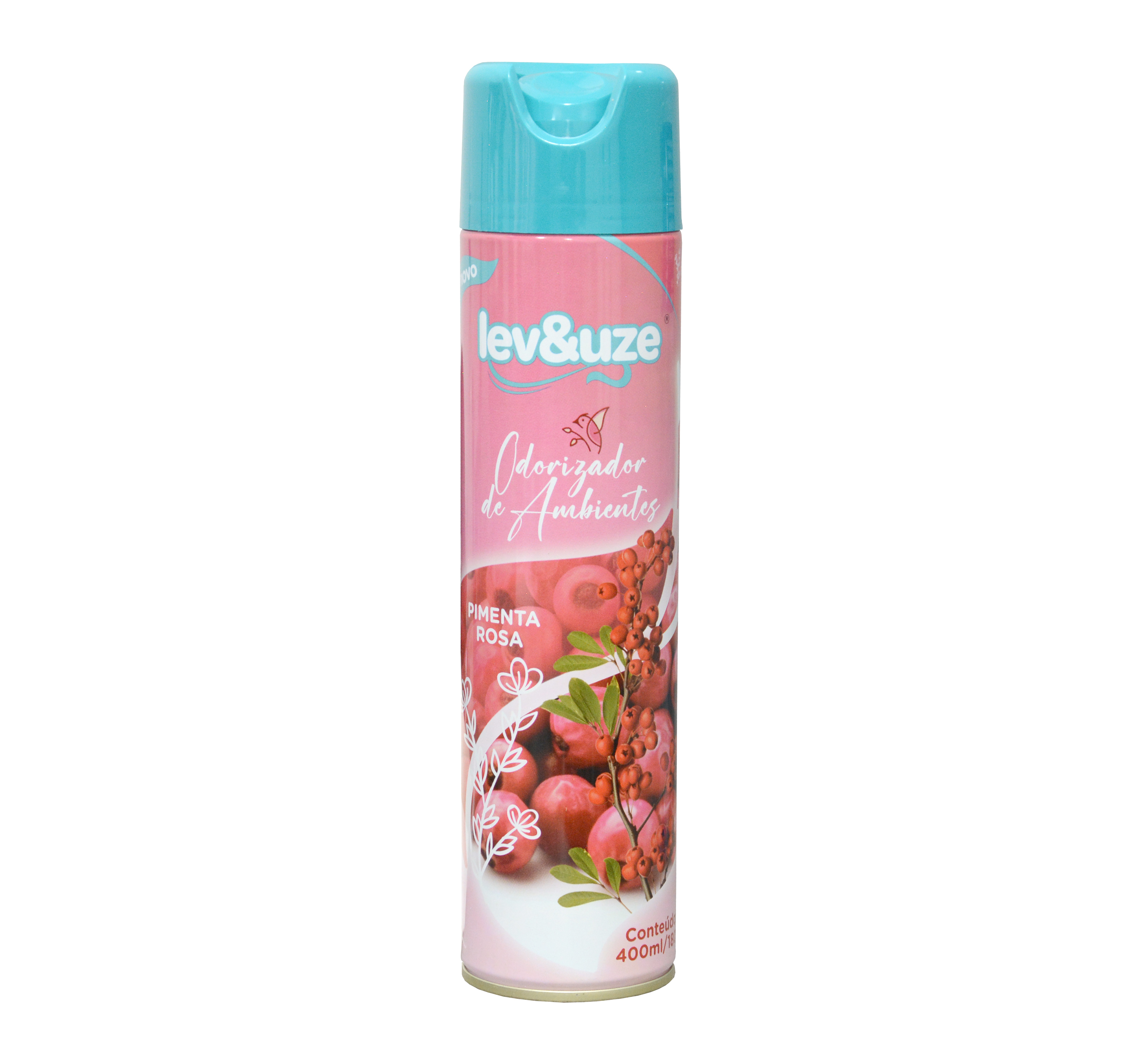 ODORIZADOR SPRAY LEV&UZE PIMENTA ROSA 400ML