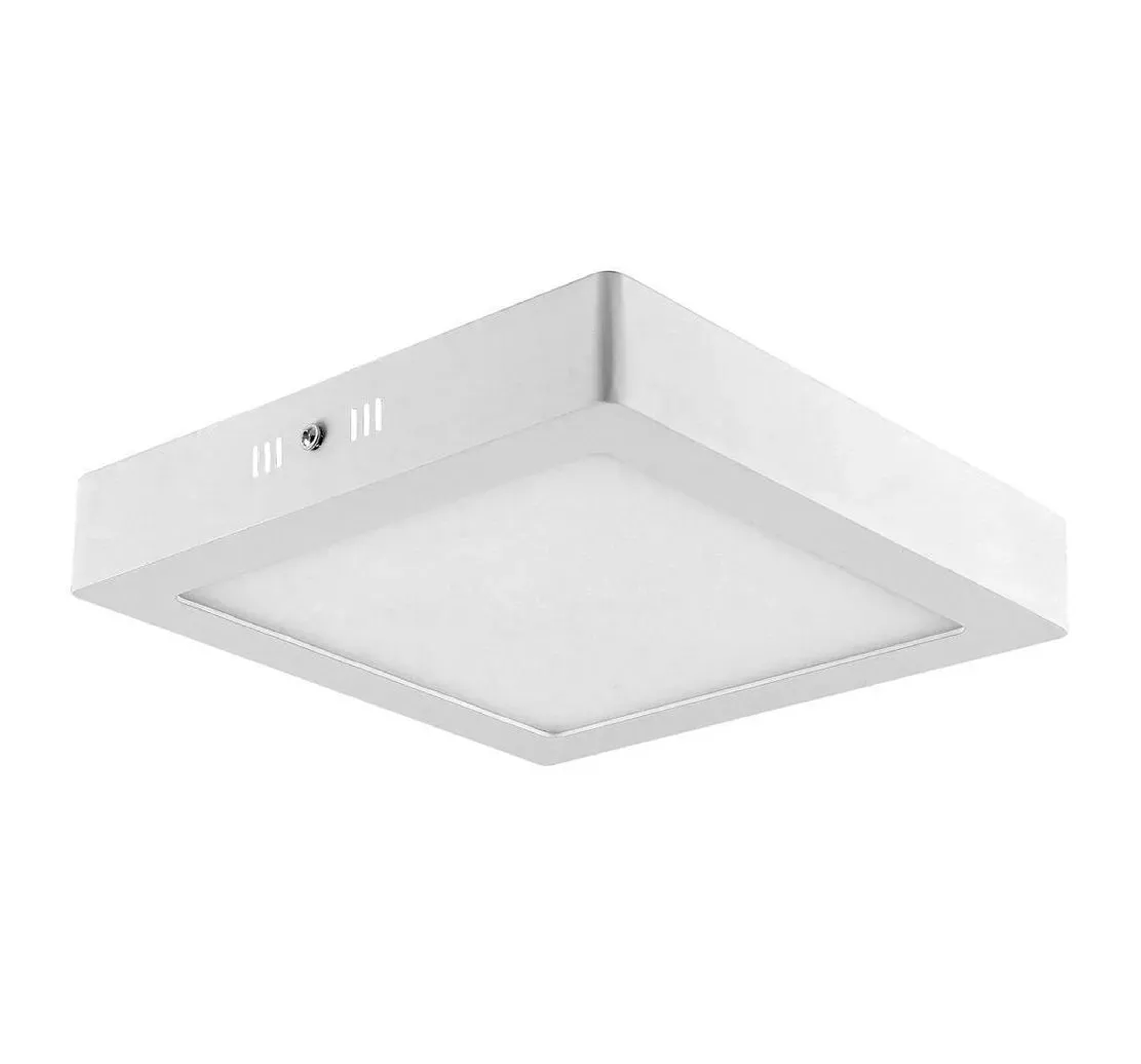 LUMINARIA LED BELLALUX QUADRADA BRANCA SOBREPOR 18W 6500K BIVOLT