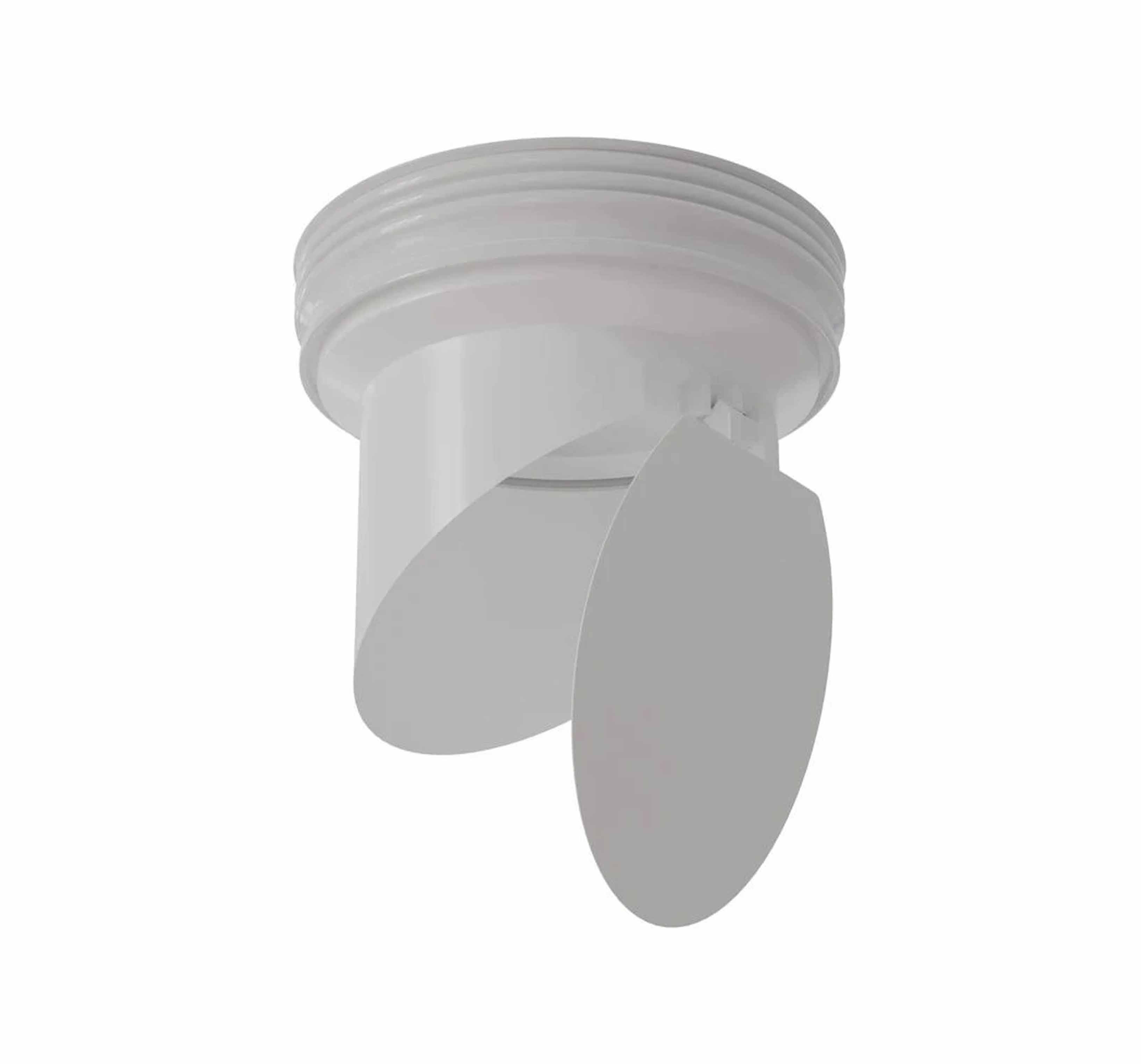 RALO ESTRELA COM SISTEMA BLOCK REDONDO BRANCO 10CM