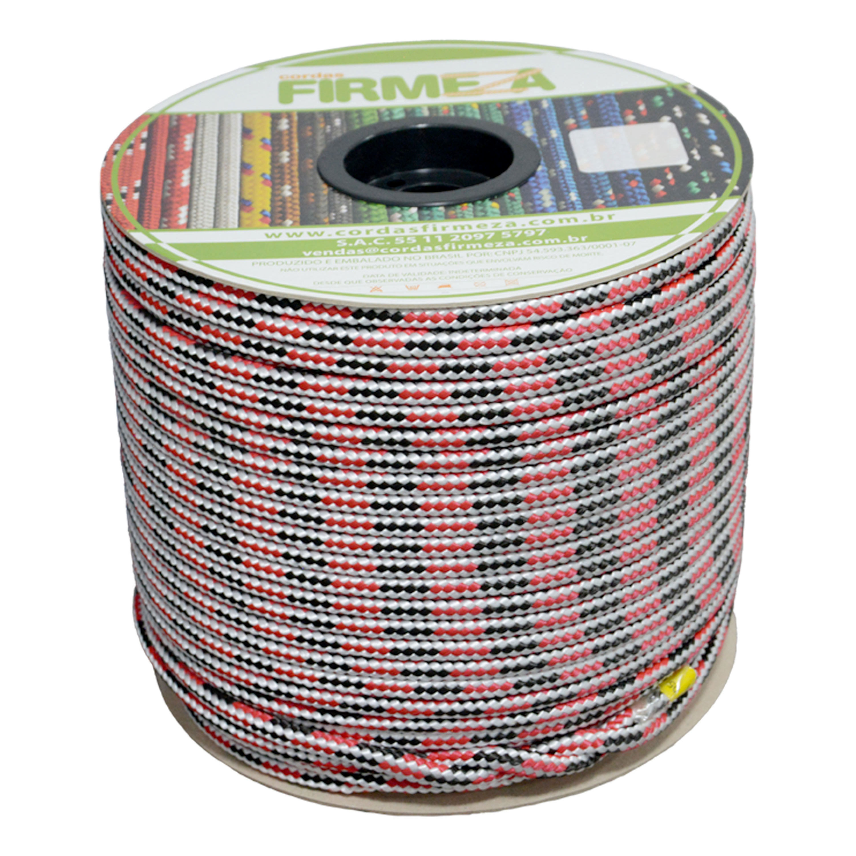 CORDA PP FIRMEZA TRANCADA BICOLOR 10MM X15M