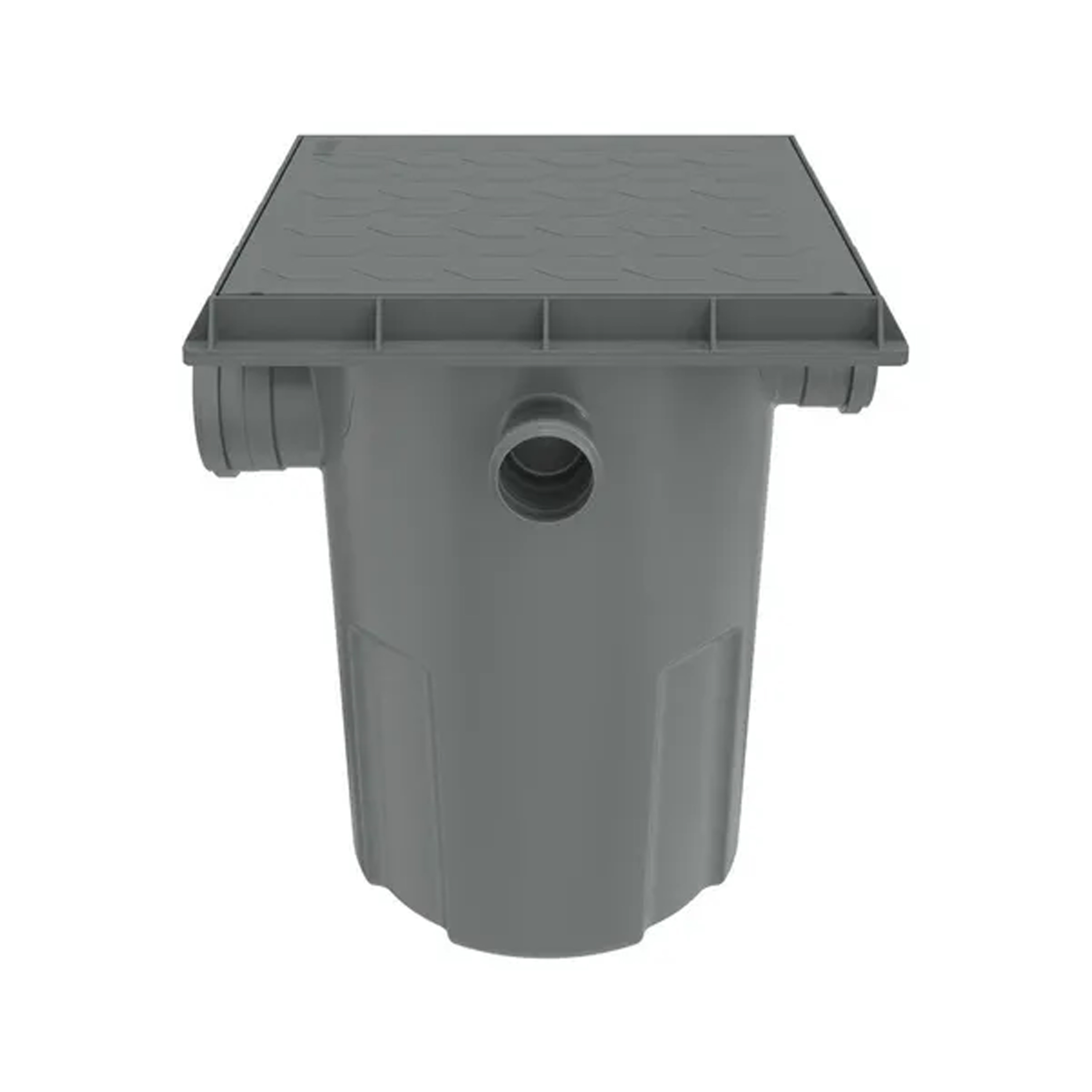 CAIXA SIFONADA GORDURA ASTRA QUADRADA 430X410X490 CINZA
