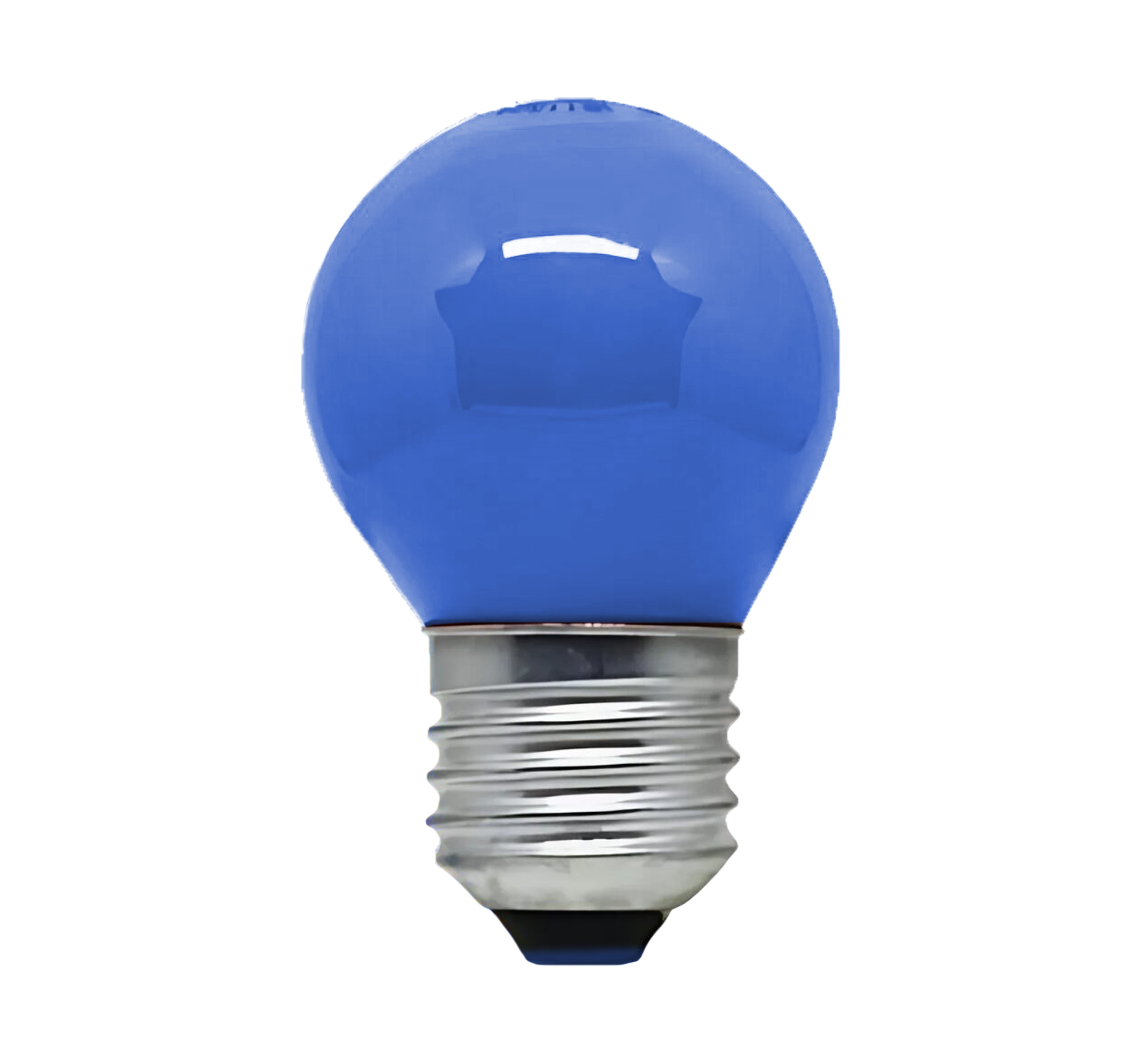 LAMPADA LED BOLINHA EMPALUX AZUL 1.5WX127V