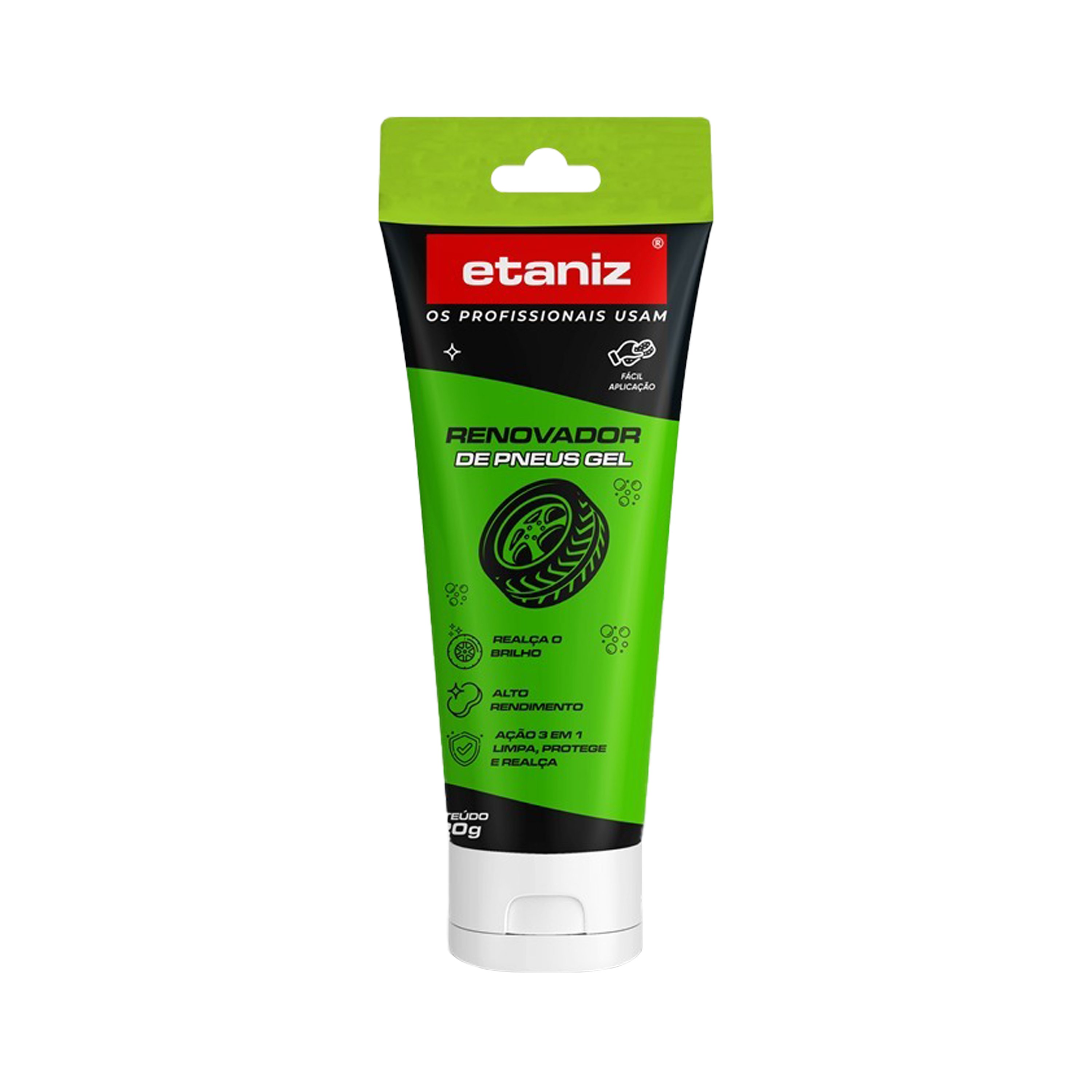 RENOVADOR DE PNEUS GEL ETANIZ 220G