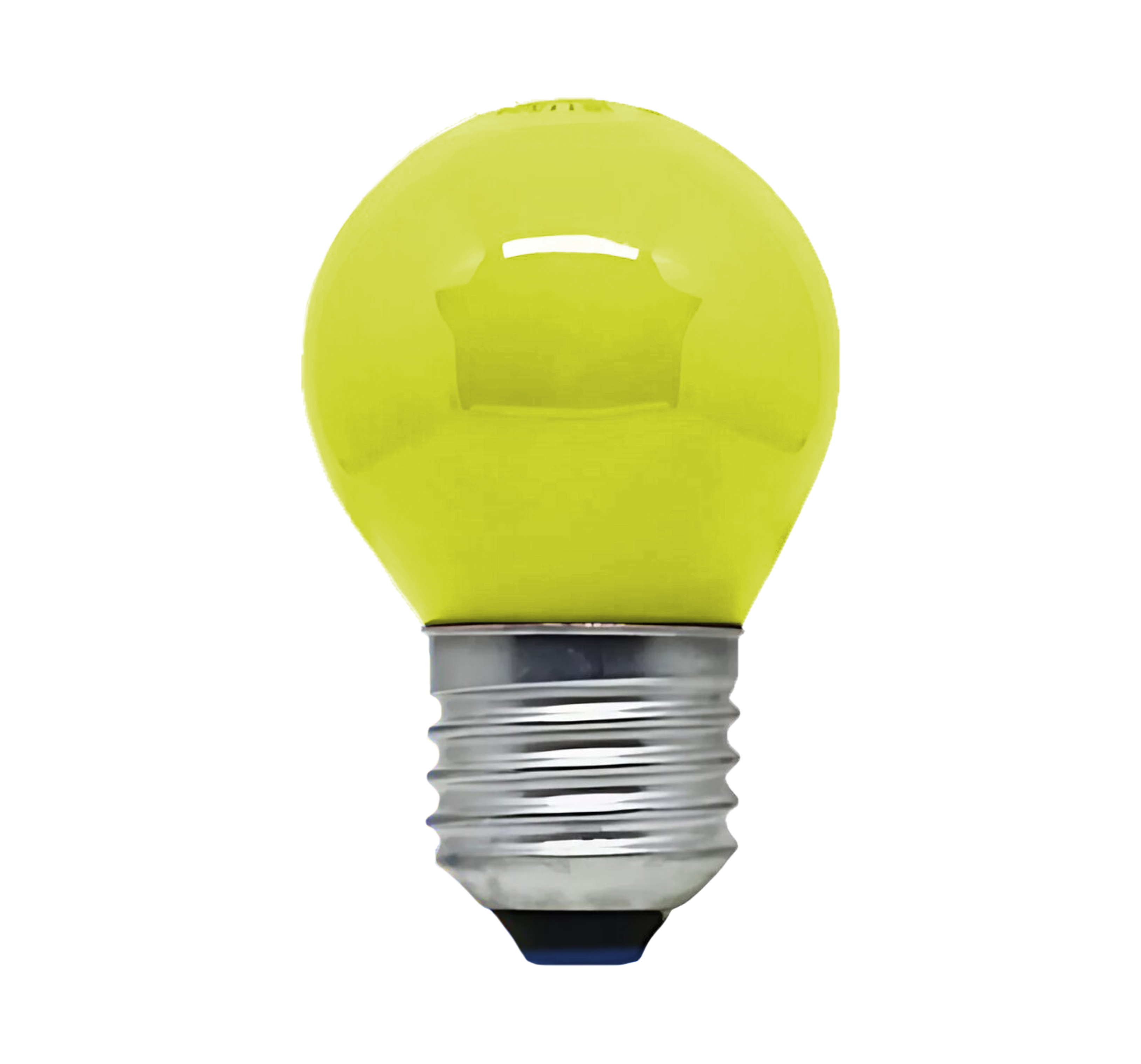 LAMPADA LED BOLINHA EMPALUX AMARELA 1.5WX127V