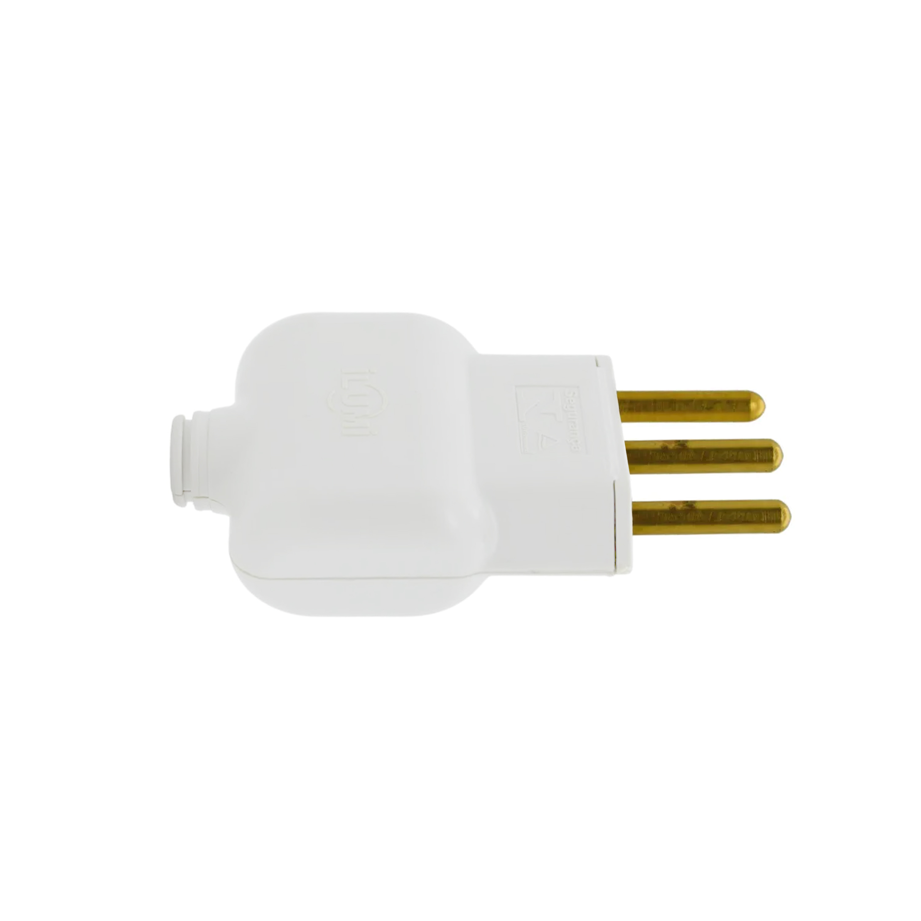 PINO MACHO PRENSA CABO 3POLOS 20A ILUMI BRANCO 1440