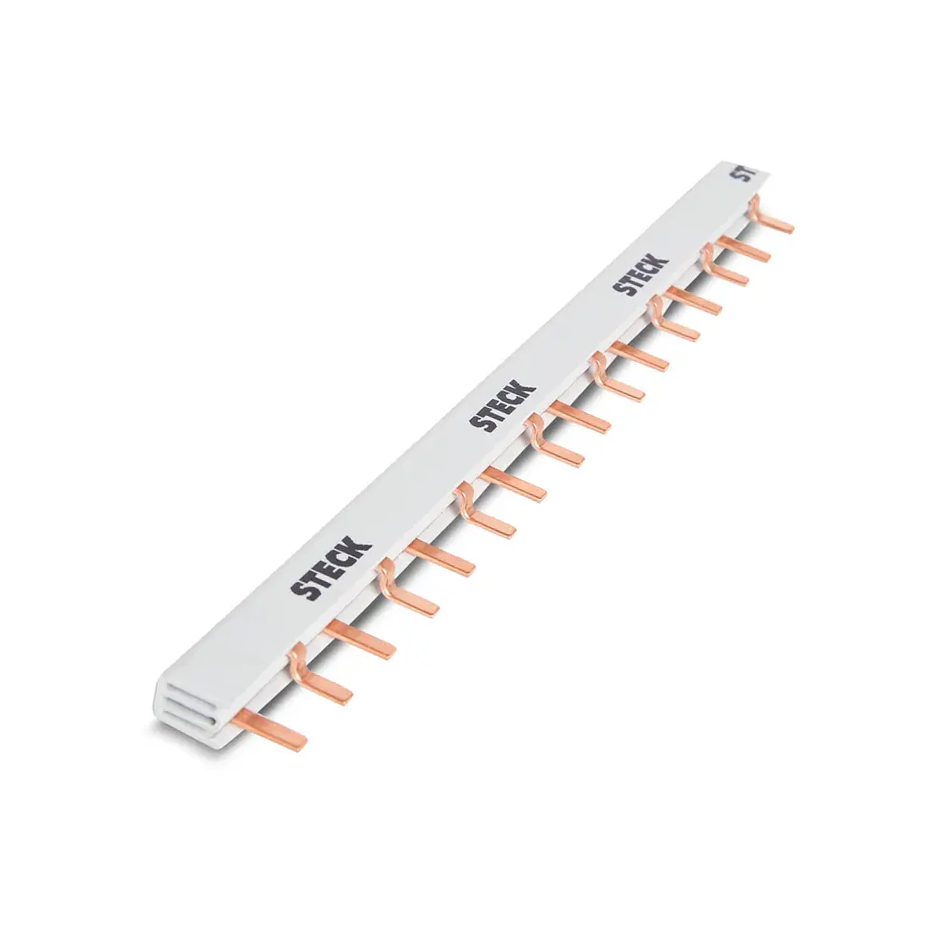 BARRAMENTO STECK PENTE BIFASICO 80A 16 MODULOS 440V