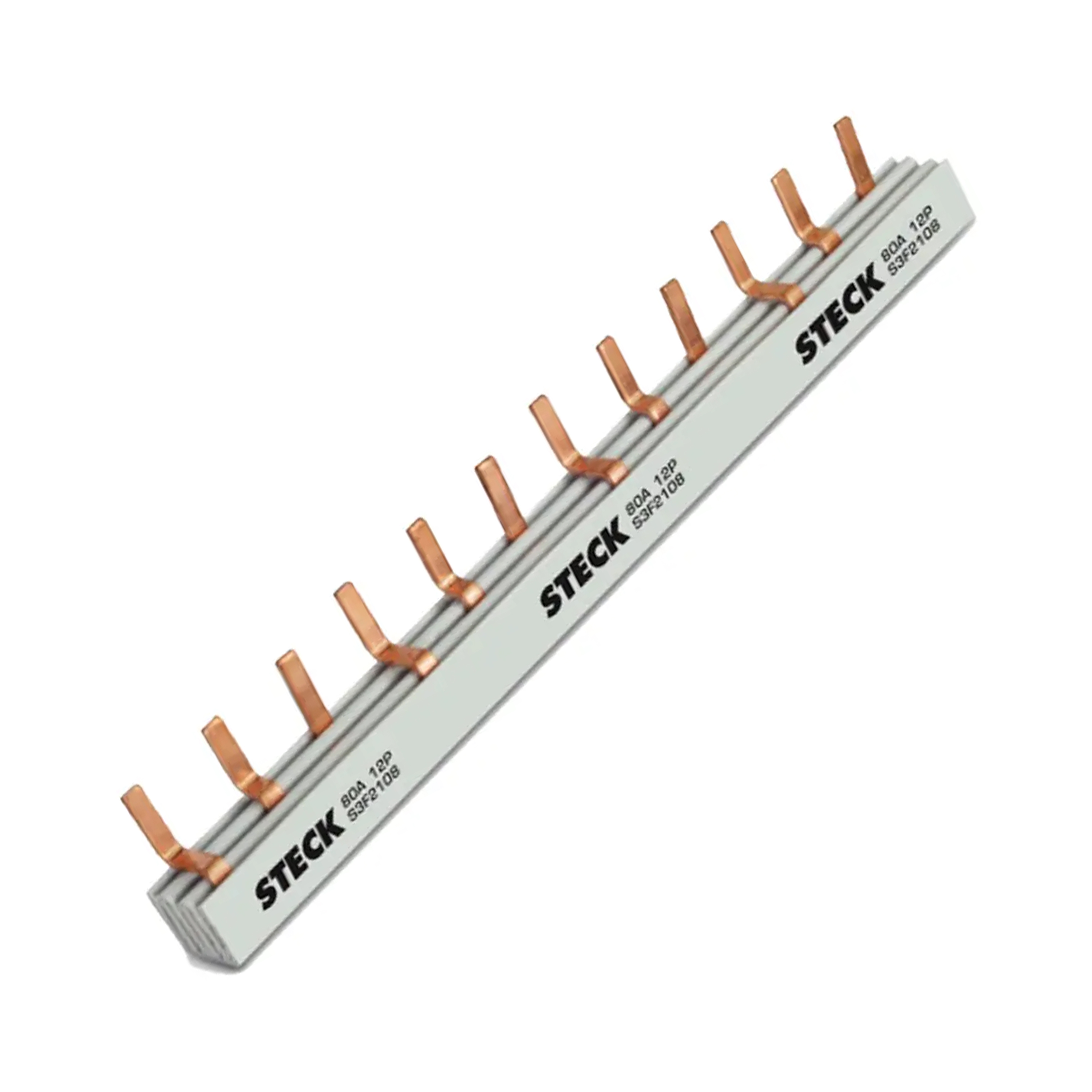 BARRAMENTO STECK PENTE TRIFASICO 80A 16 MODULOS 440V