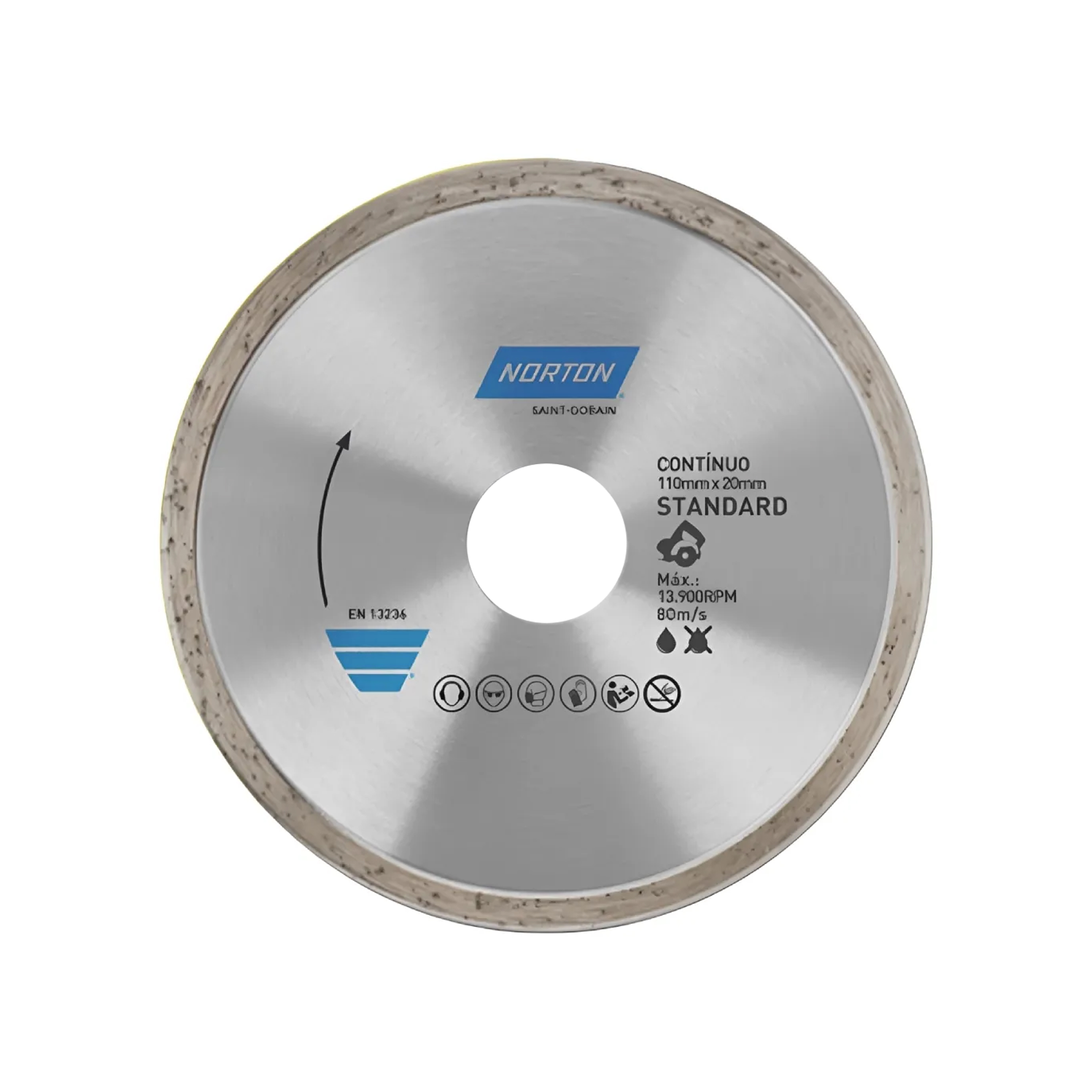 DISCO DIAMANTADO NORTON STANDARD CONTINUO