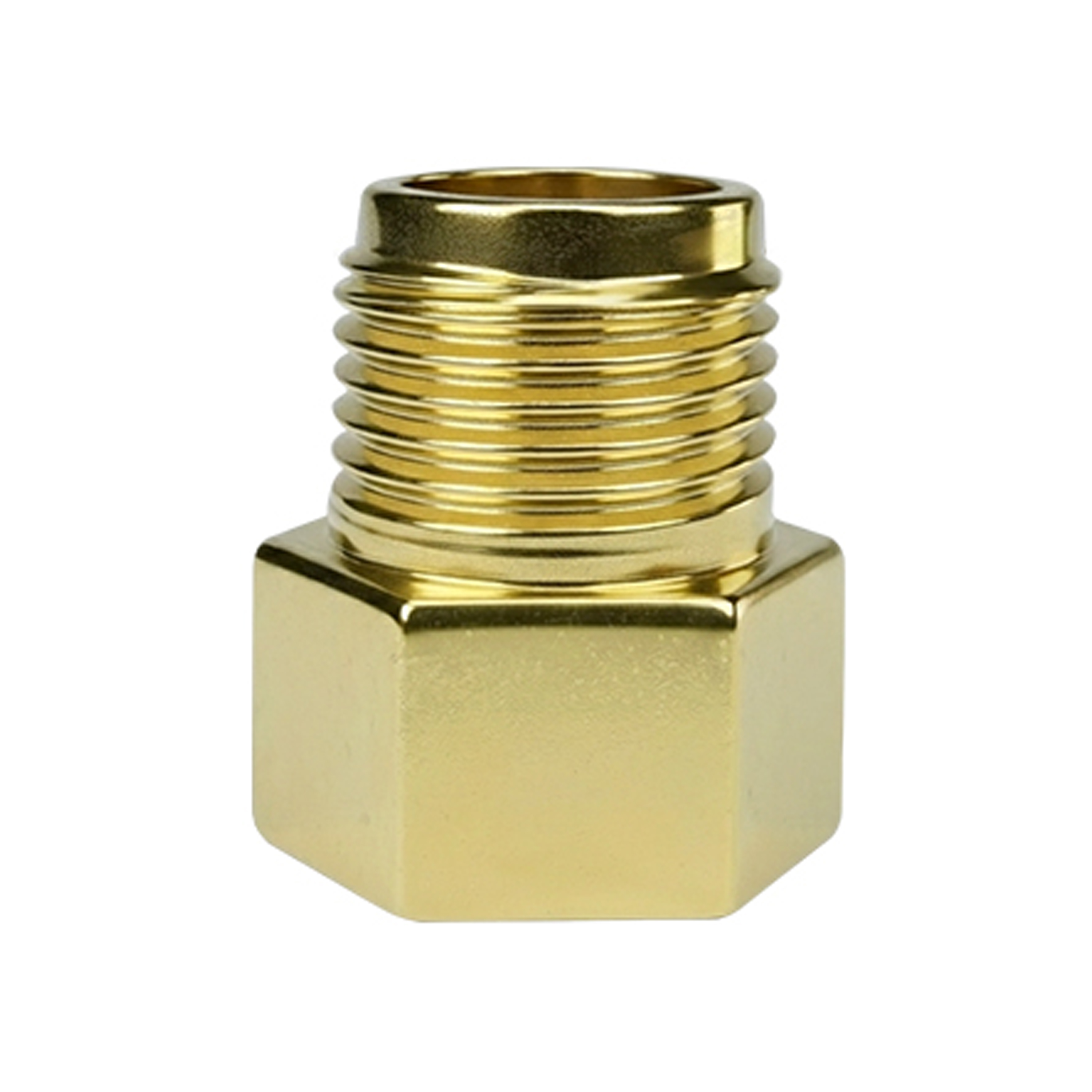 EXTENSAO TORNEIRA ZAMAC AMARELO GARDEN 3/4 CURTO 10860E