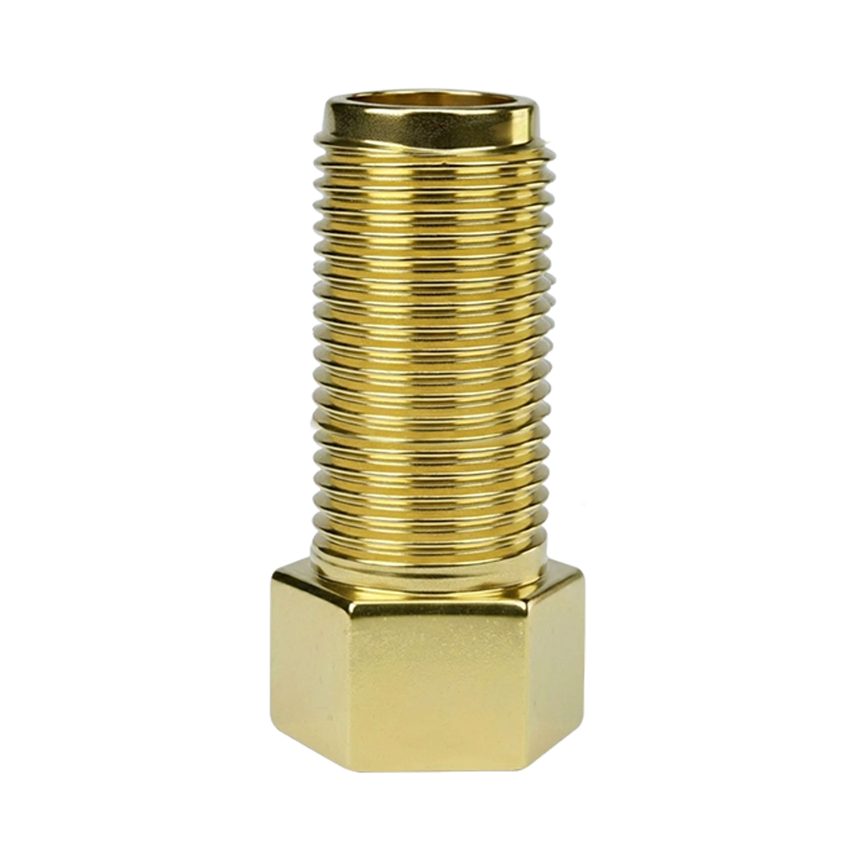 EXTENSAO TORNEIRA ZAMAC AMARELO GARDEN 3/4 LONGO 10862E