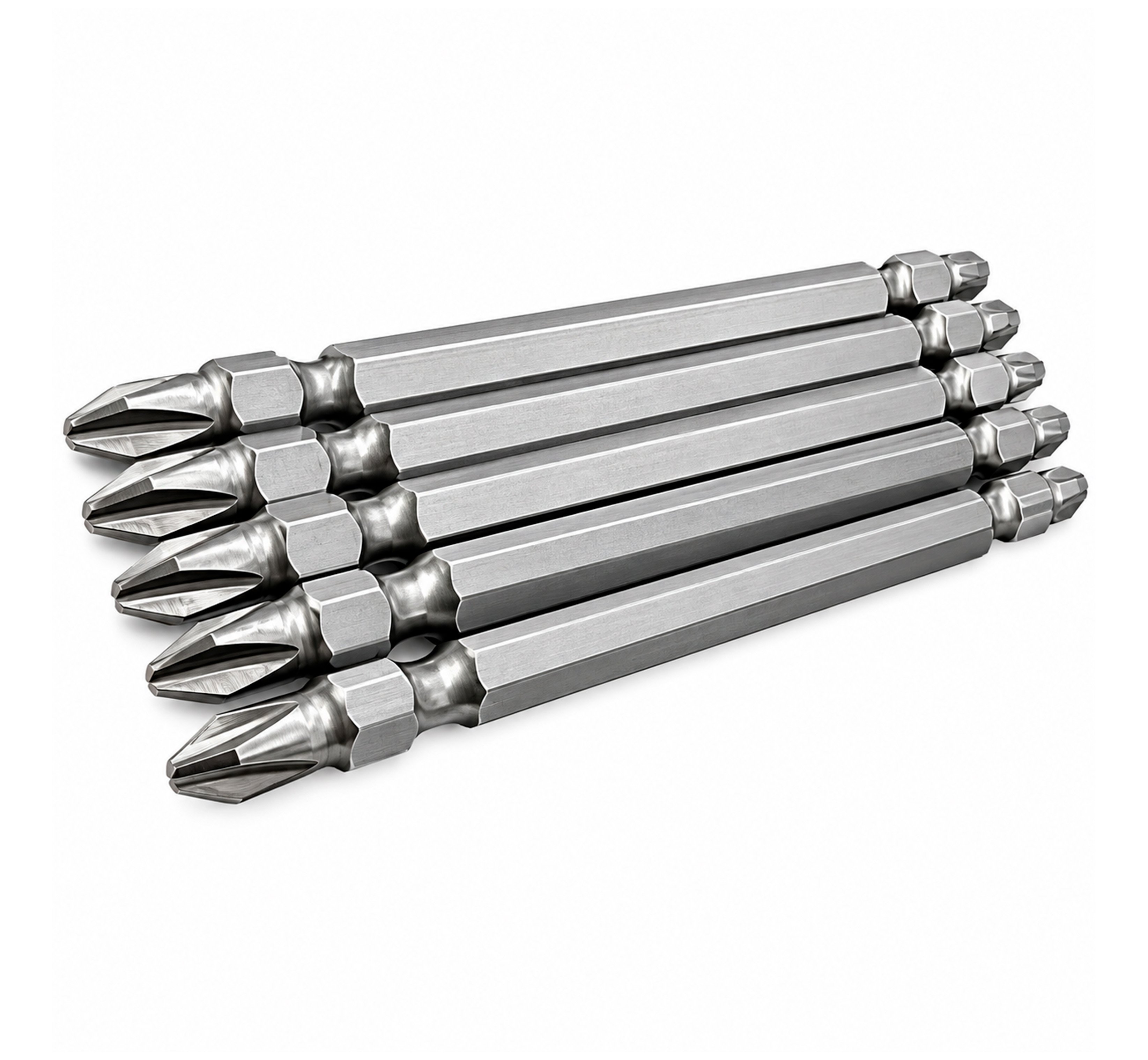 BITS VIP INDUSTRIAL KIT 10PCS PHILLIPS PONTA DUPLA PH2X100MM