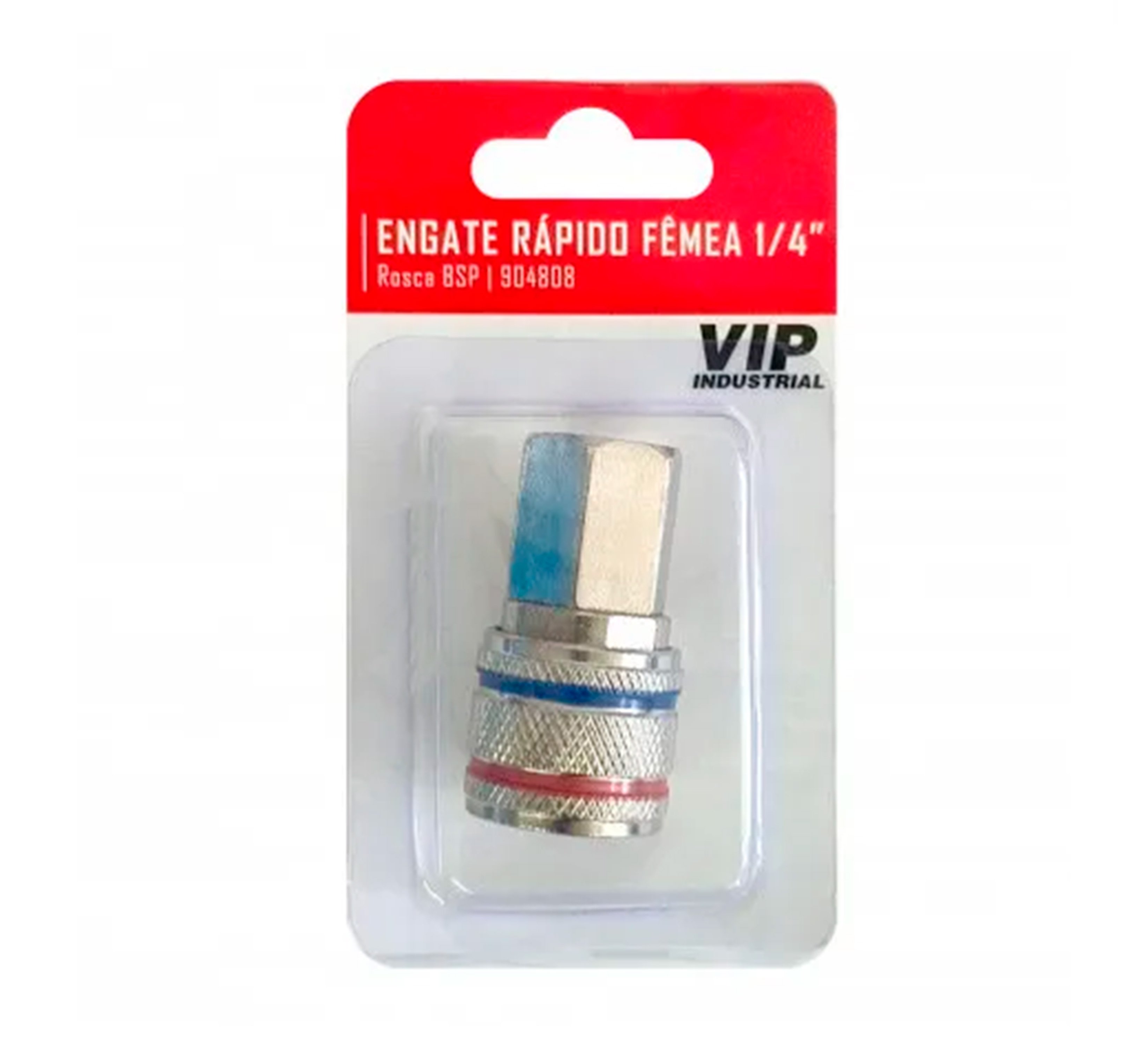 ENGATE RAPIDO AR FEMEA VIP INDUSTRIAL 1/4 BSP