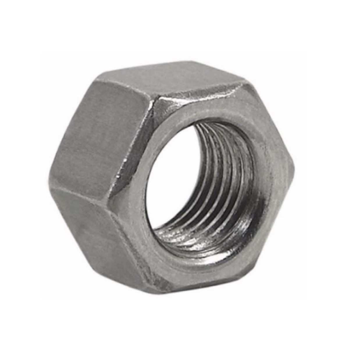 PORCA TORNEADA ZINCADA (D) 1/4  NC  %  I