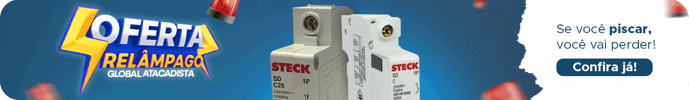 Oferta Relâmpago - Disjuntores STECK