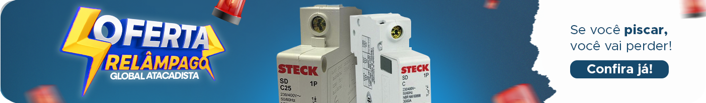 Oferta Relâmpago - Disjuntores STECK