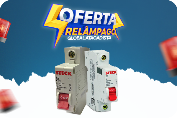 Oferta Relâmpago - Disjuntores STECK